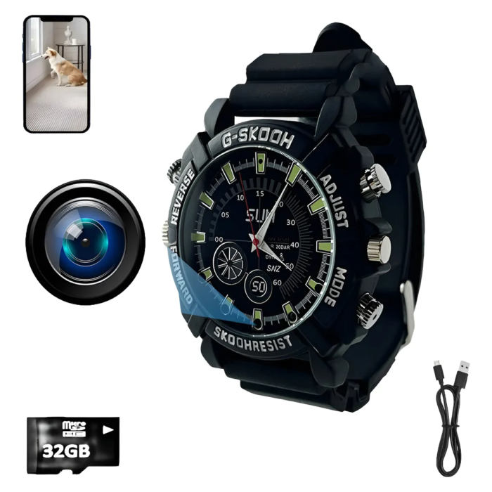 RELOJ PULSERA ESPIA